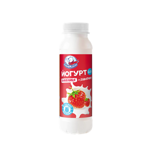 Питьевой йогурт Клубника-земляника
